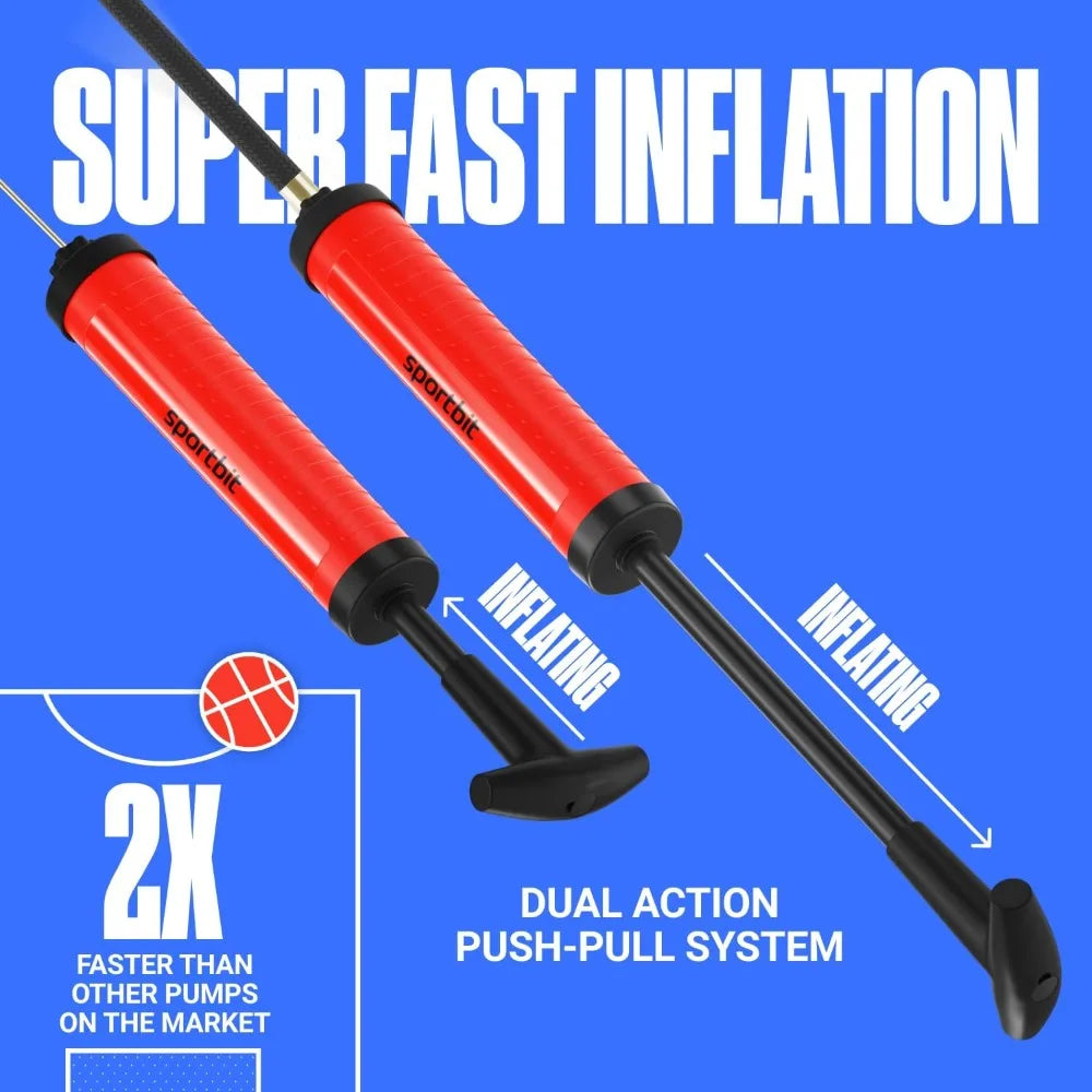 Air Pump for Sport Balls - Football - Soccer -  Basketball - Volleyball