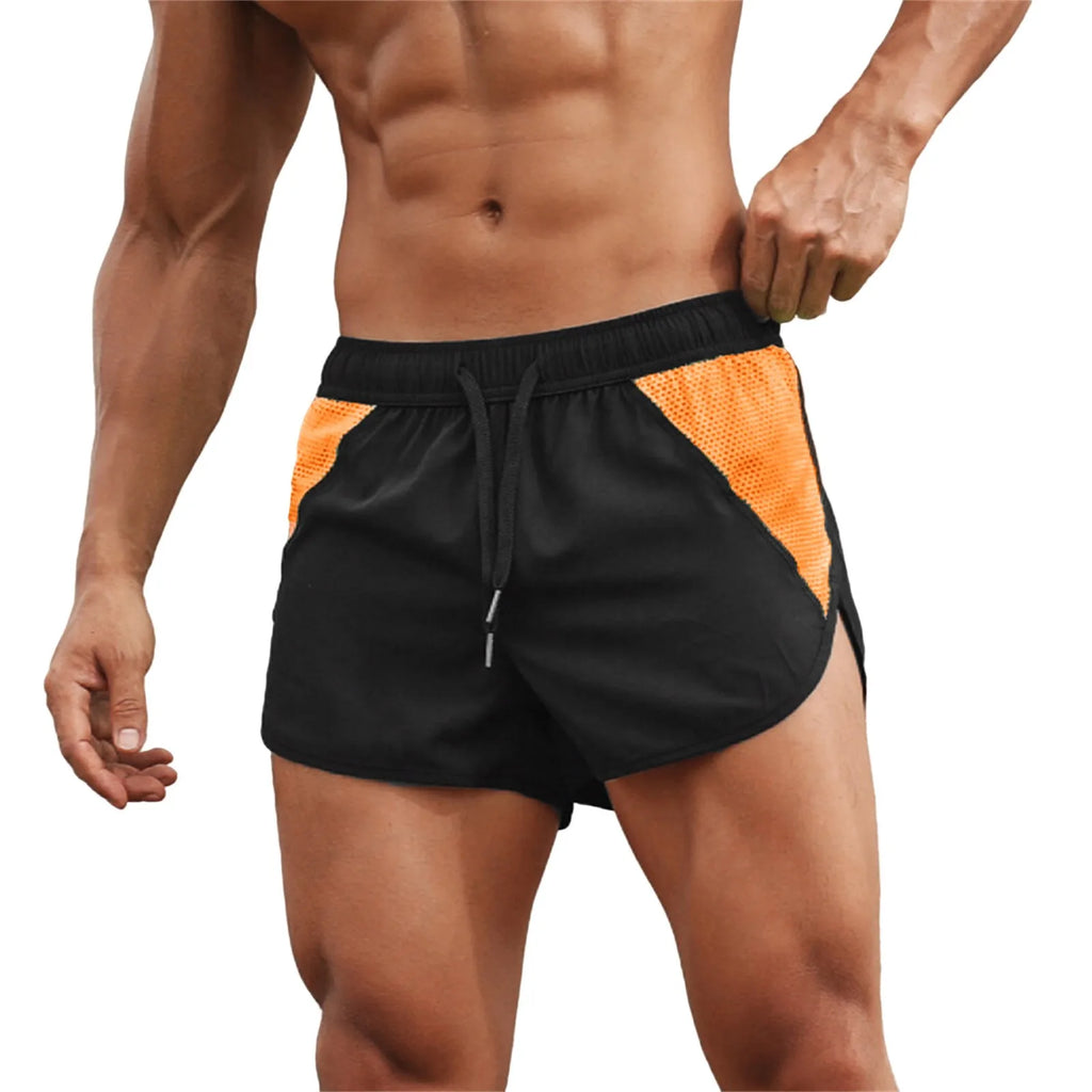 Men's Mesh Workout Shorts with Drawstring