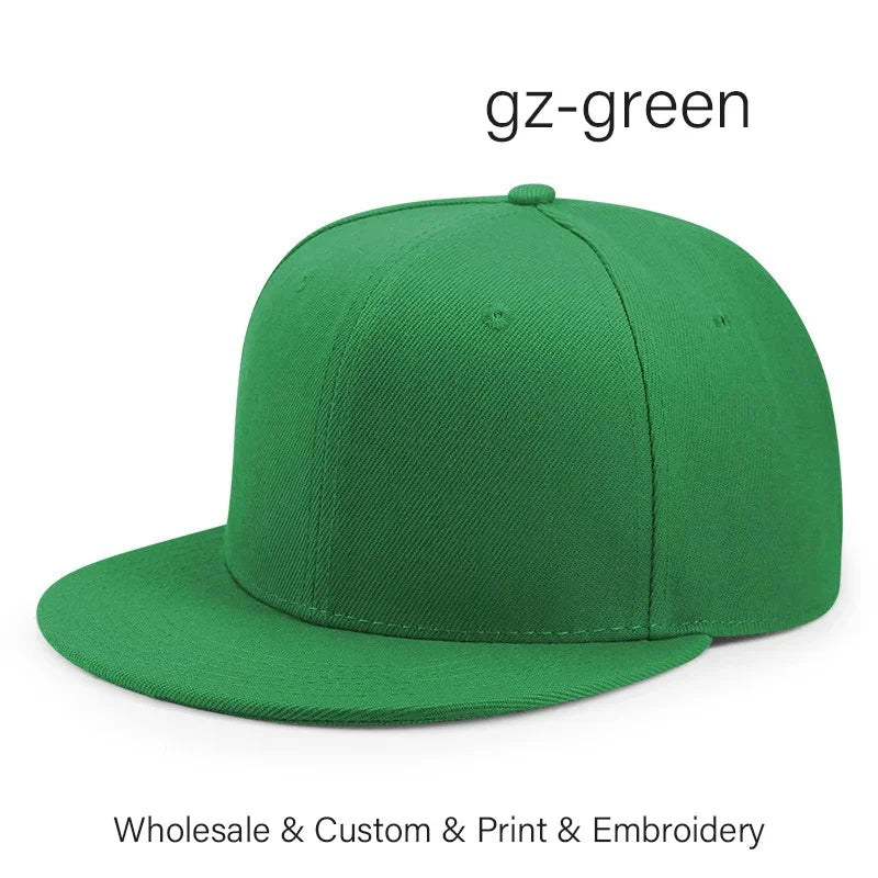 Custom Logo Hats High-quality Snapback Embroidery Design