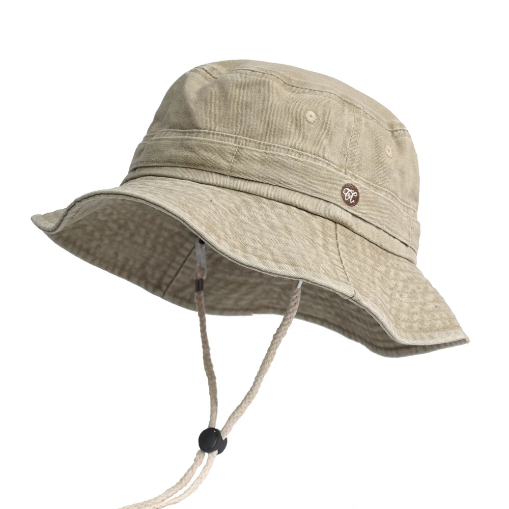 Panama Hat Fishing Hunting Cap Sun Protection Men Women