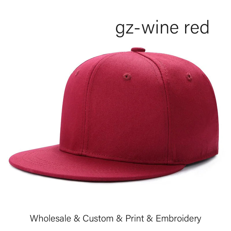 Custom Logo Hats High-quality Snapback Embroidery Design