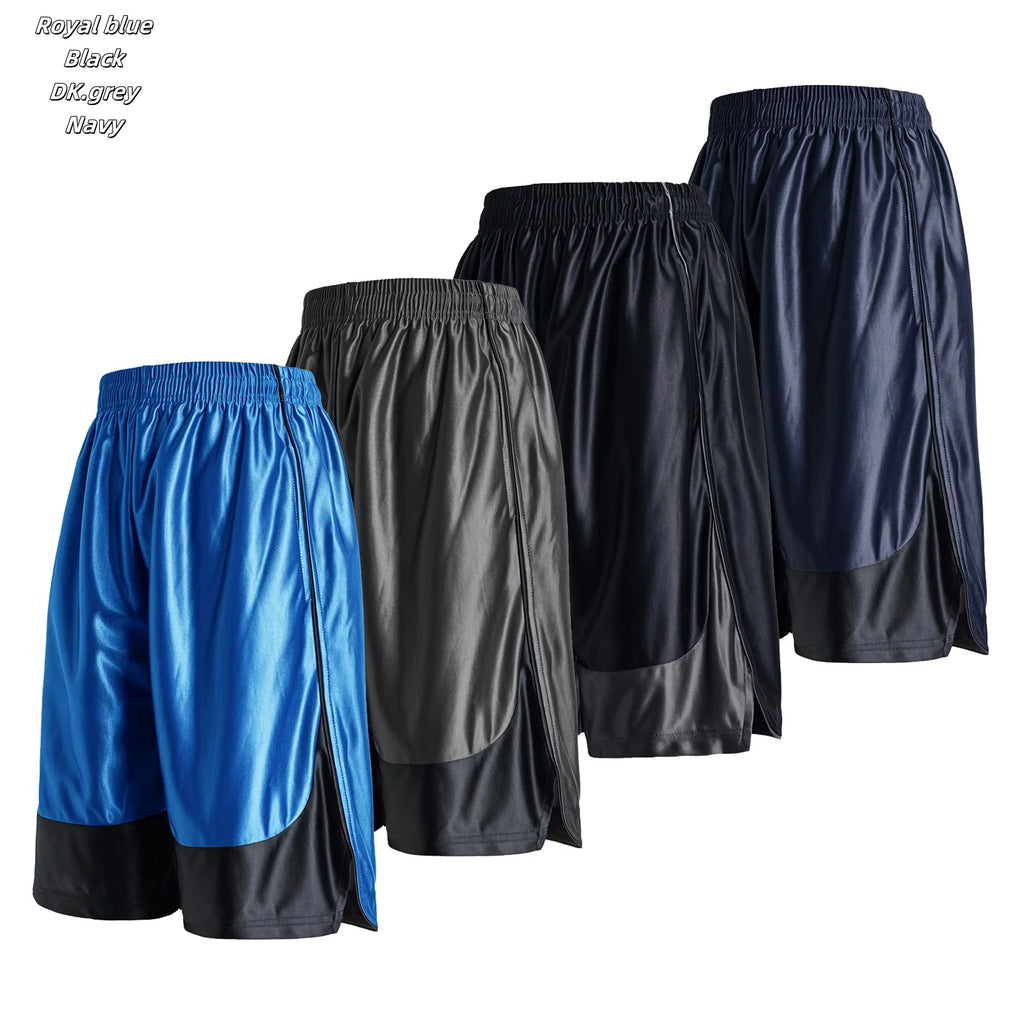 Men's shorts 4 piece quick drying breathable lining training pants