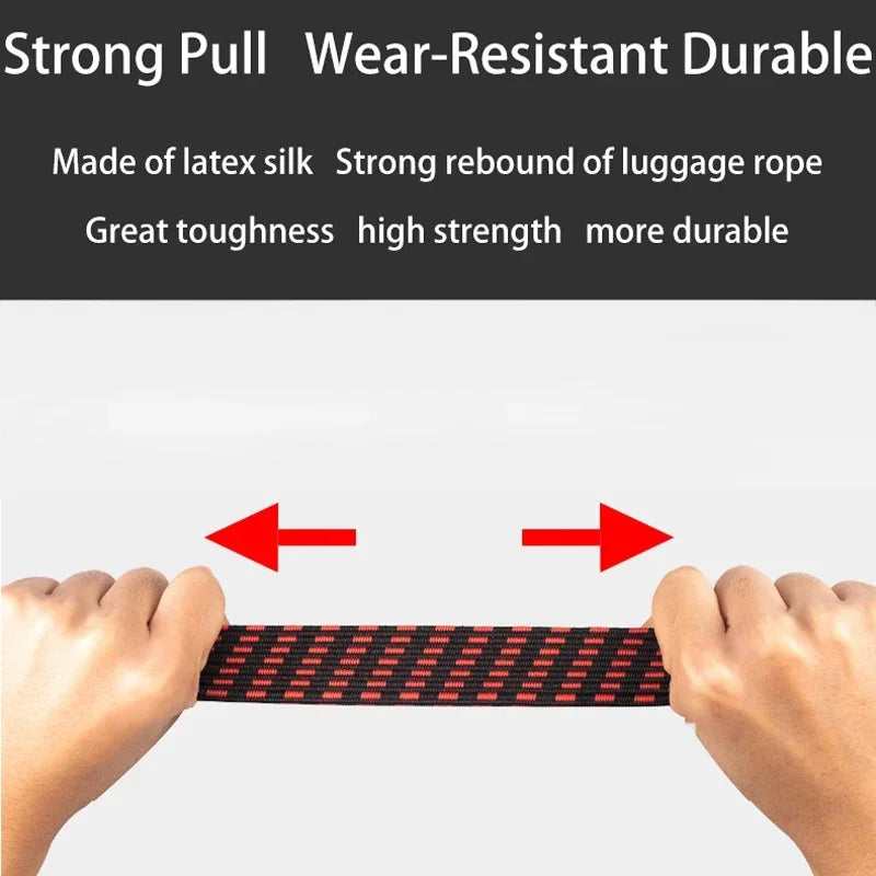 Elastics Rubber Luggage Rope Cord Hooks - Rope Ties