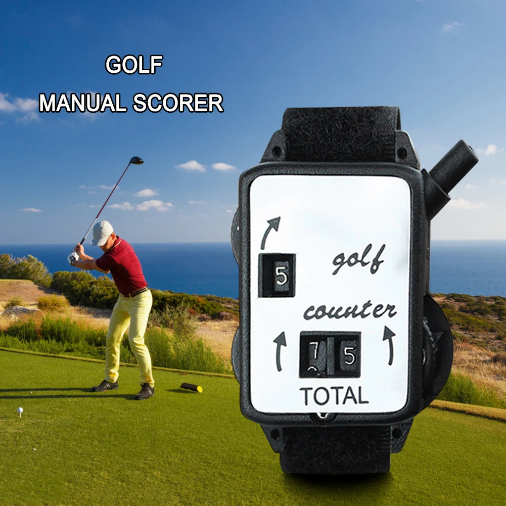 Golf Stroke Counter with Wristband
