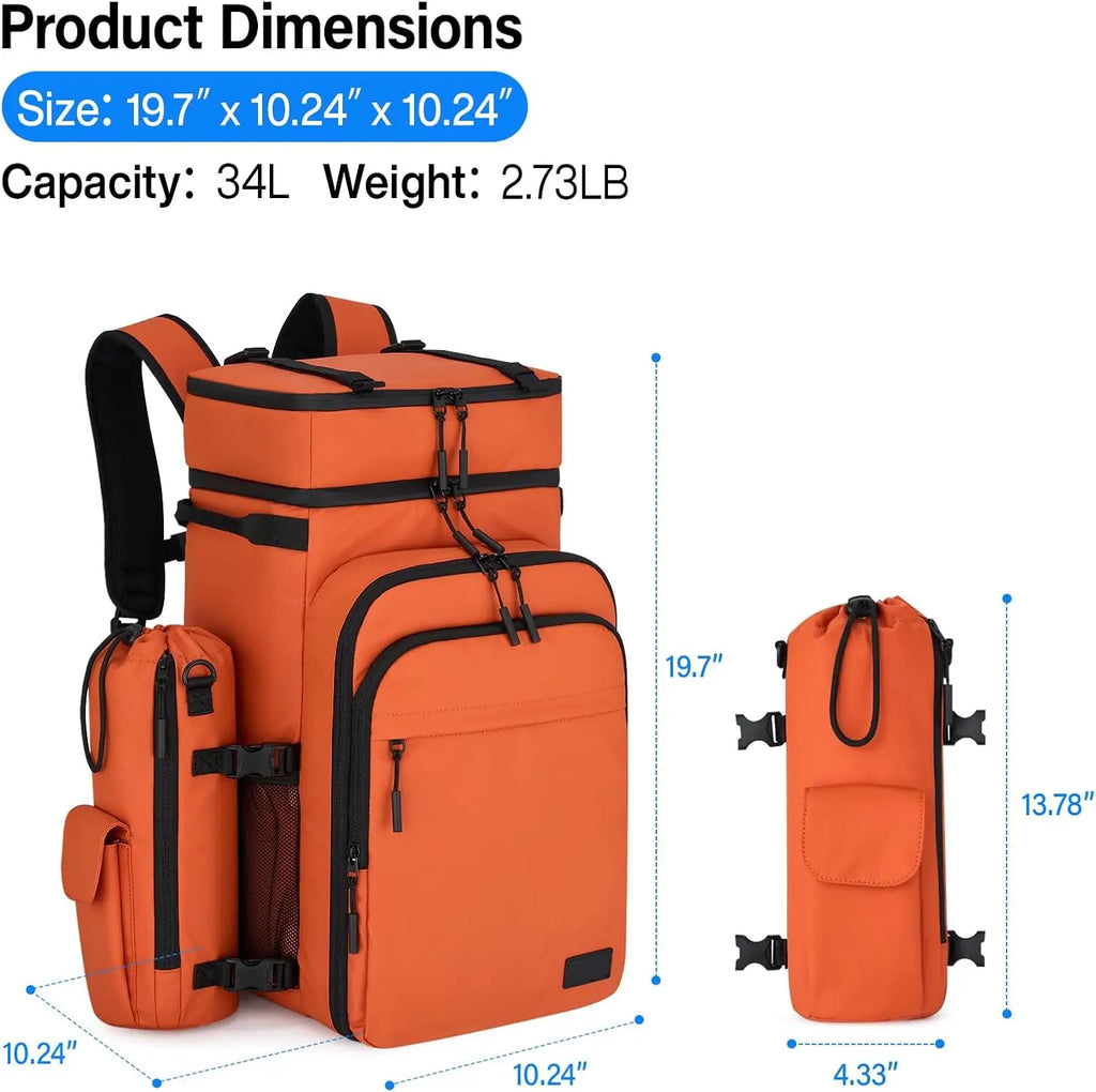 Cooler Backpack - Lightweight Insulated Leakproof Bag
