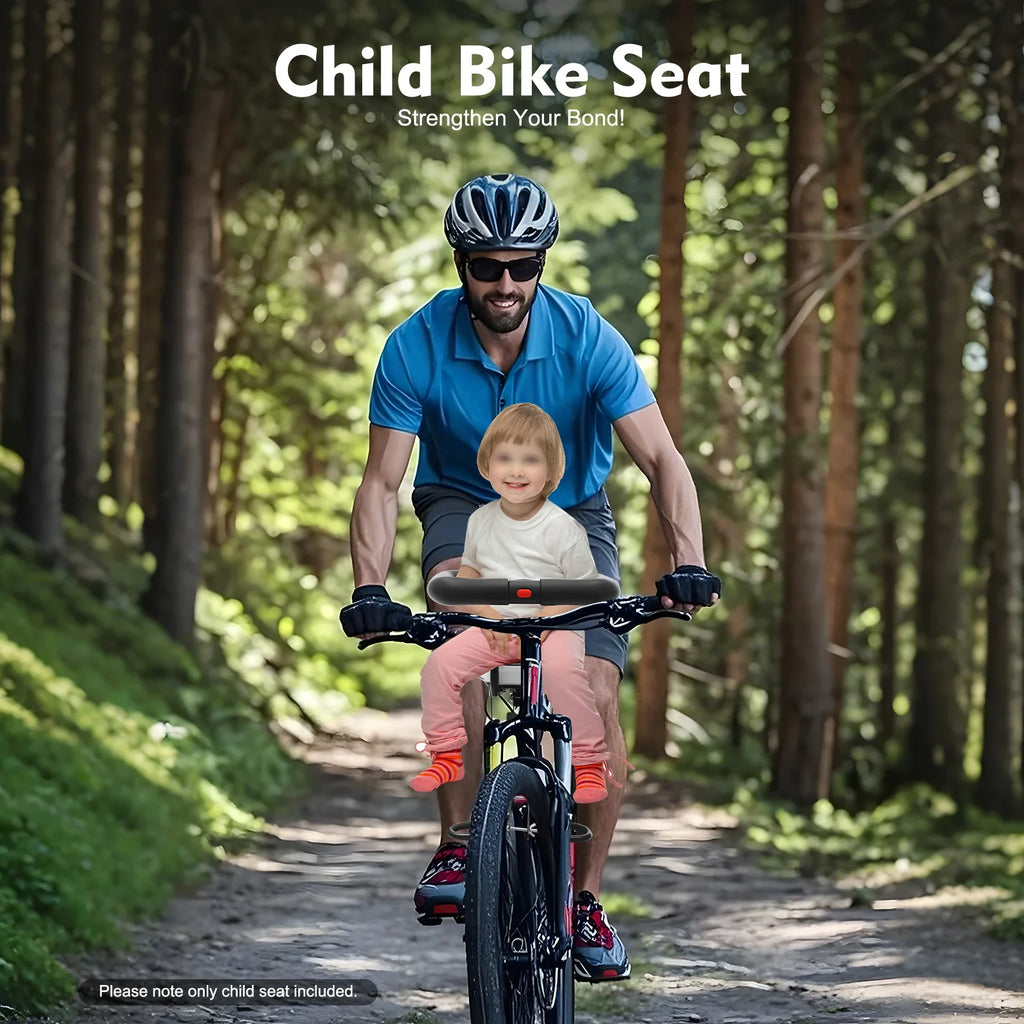 Bike Seat Mounted Child Carrier For Children 1~5 Years Old Kids