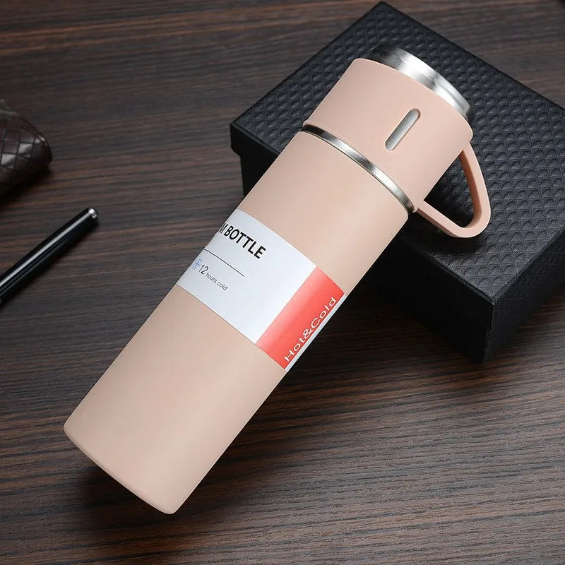 500ML Stainless Steel Thermos Vacuum Flask Gift Set
