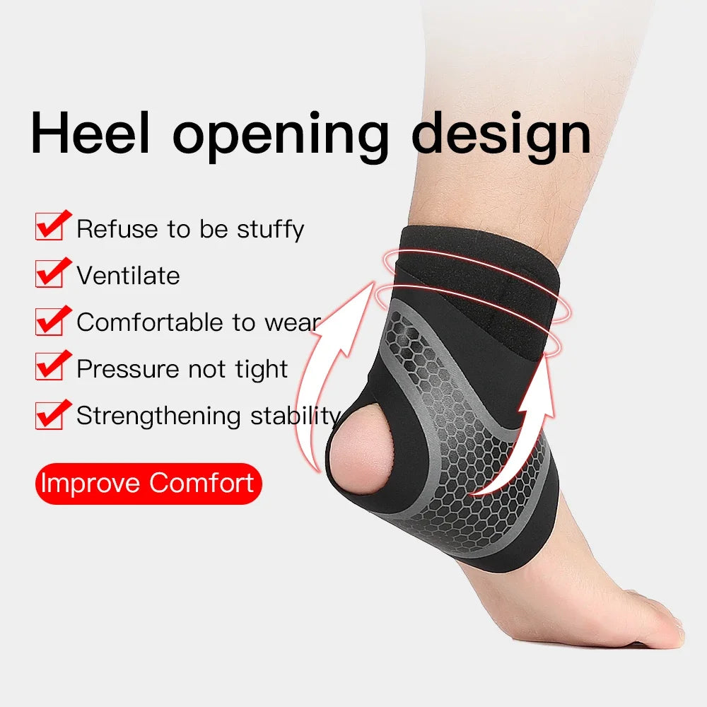 1 PC Ankle Brace Adjustable Compression Support Elastic Guard
