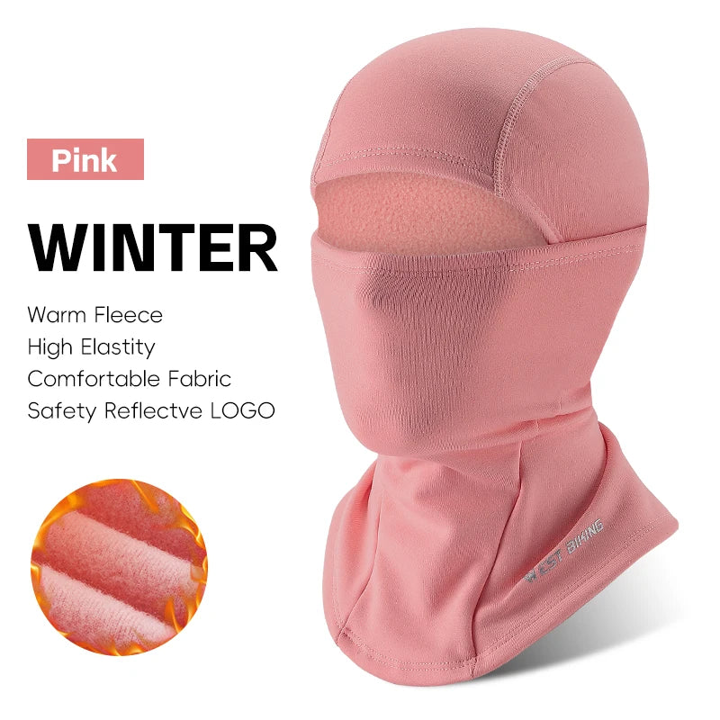 Winter Face Mask Fleece Thermal Keep Warm Windproof