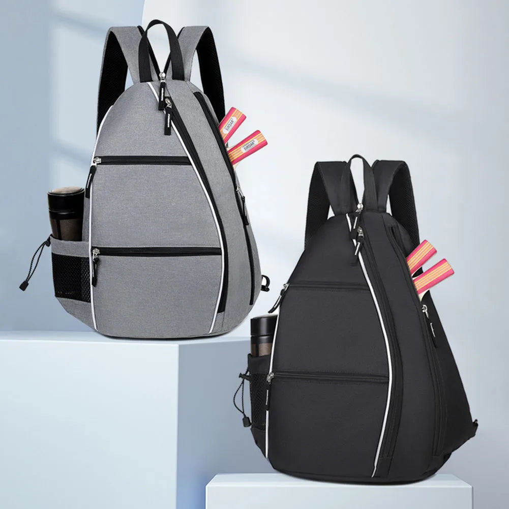 Pickleball Bag Racketball Sling Bag Adjustable Sports Bag