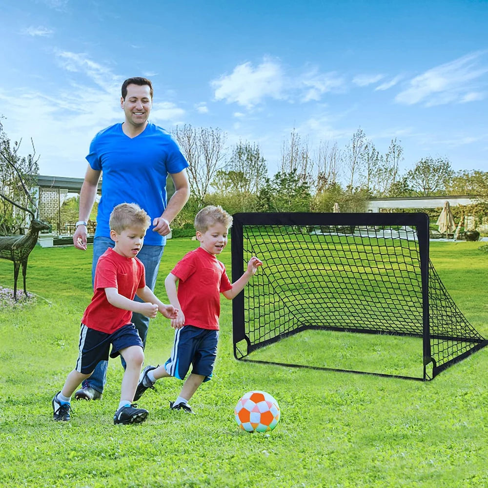 Soccer Goals for Backyard Set 2pcs Portable For Training