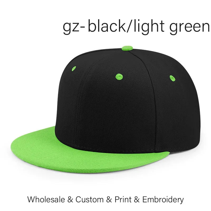 Custom Logo Hats High-quality Snapback Embroidery Design