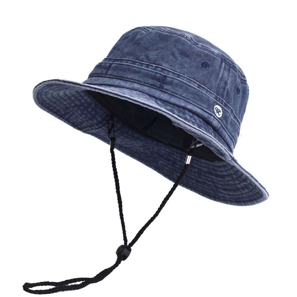 Panama Hat Fishing Hunting Cap Sun Protection Men Women