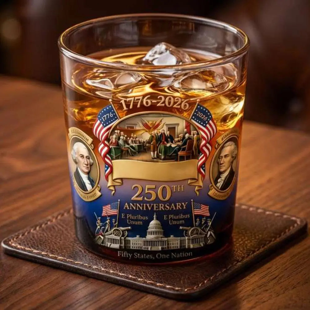 U.S. 250th Anniversary Commemorative Whiskey Bottle 250th Anniversarys Personal Reserve Father's Day Patriotic Gift