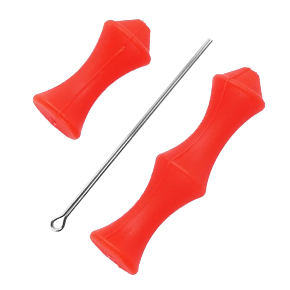 1 Set Bowstring Finger Saver Tab Silicone Finger Guard Protector