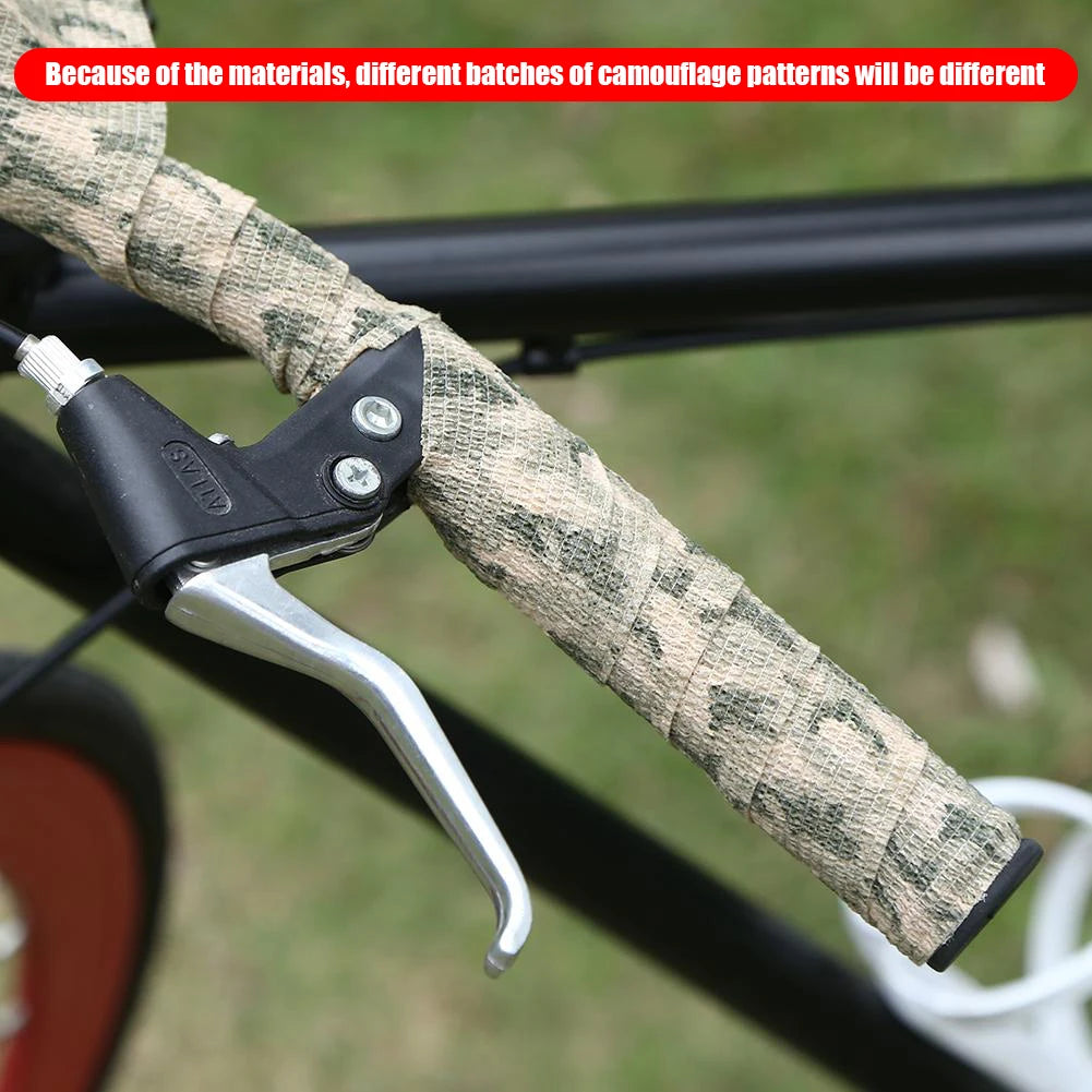 Camouflage Elastic Wrap Tape Self Adhesive 4.5m Hunt Disguise
