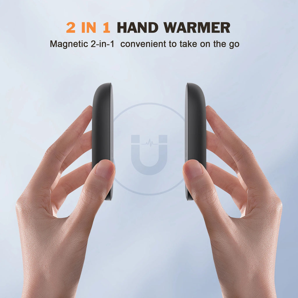 Hand Warmers  2 Pack Rechargeable  ( 8 Hrs Long )