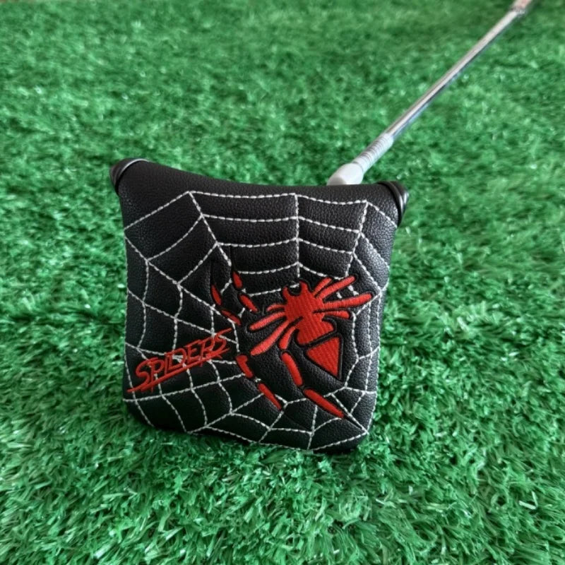 Golf Putter Head Cover Mallet Head Covers Golf Putter Head Protect Embroidery Square Headcovers For Spider Putter