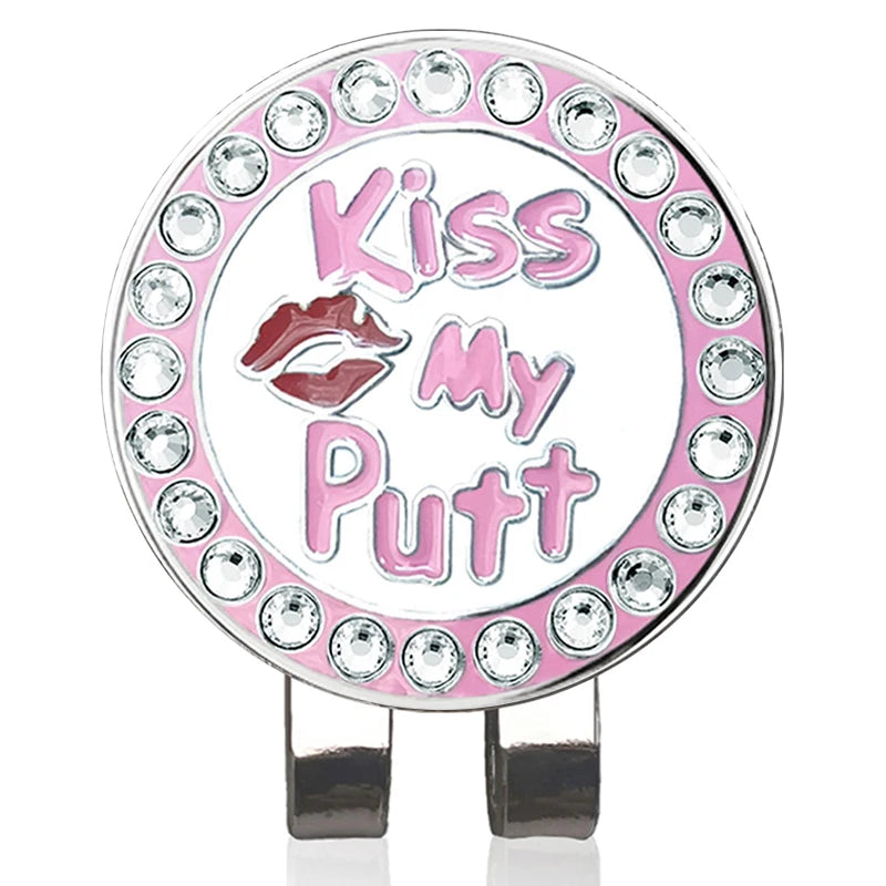 24 Kinds Different Design Golf Marker w Golf Hat Clip Clamp Golf Ball Mark animals wine cup plants shoes flag 1pcs