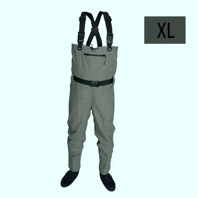 fly fishing Children to adults waders neoprene foot for men raft hunting Quick-dry Waterproof and breathable