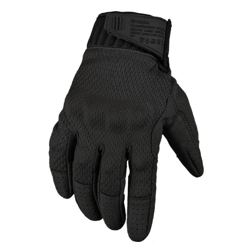 Camouflage, full finger gloves, anti slip and wear-resistant
