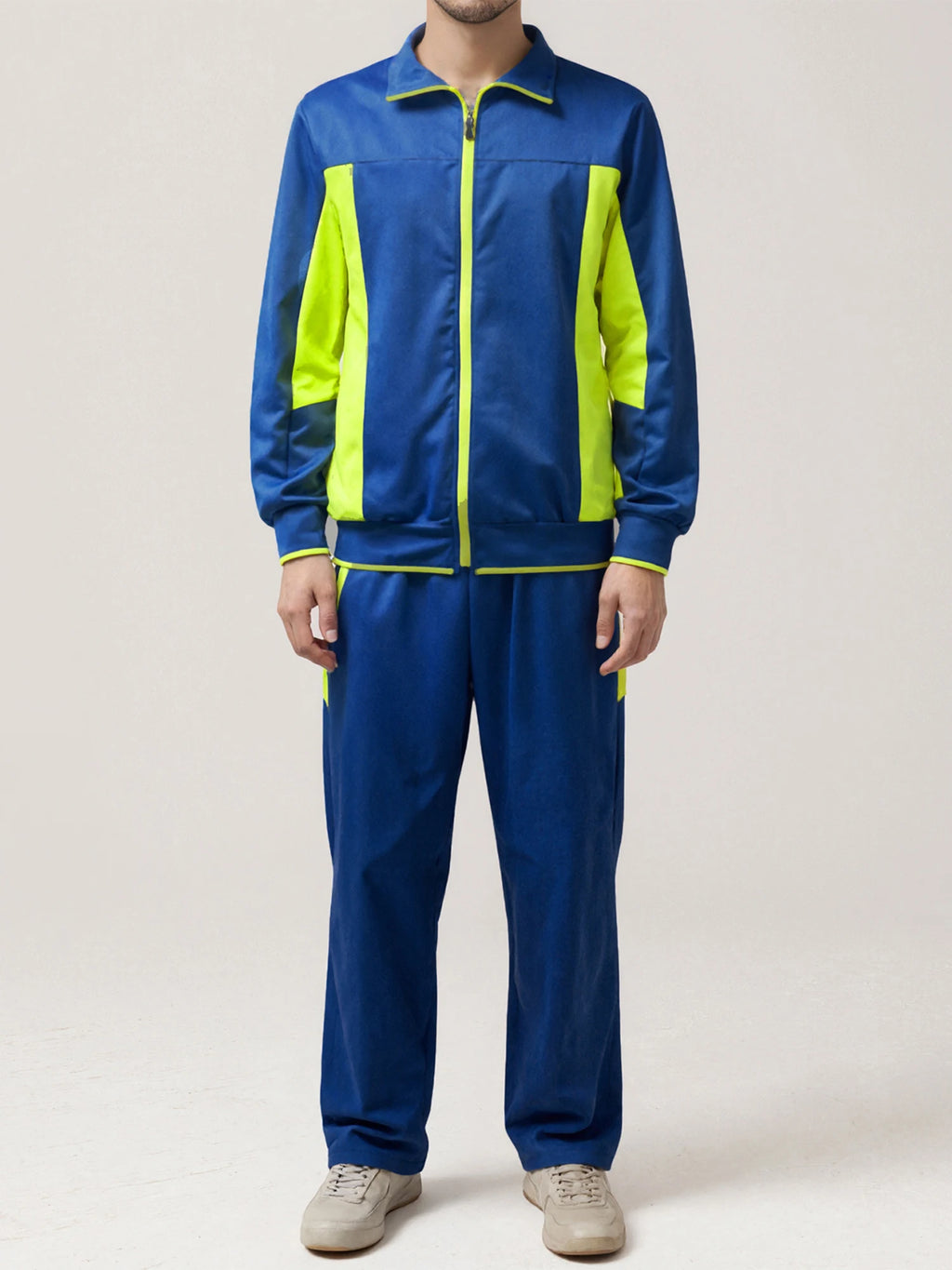 Men s 2 Piece Tracksuit Set with Sweatshirt and Pants