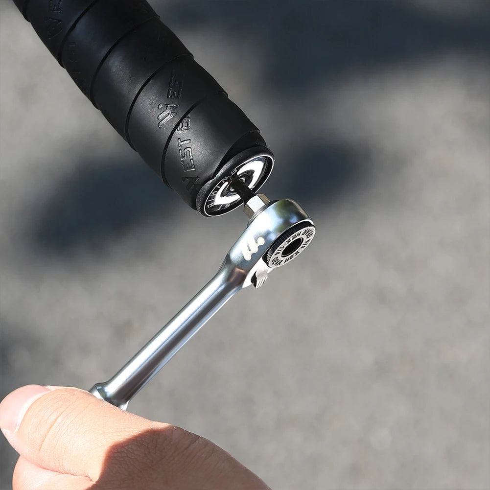 Portable Ratchet Wrench Tool Kit Quick Release Set