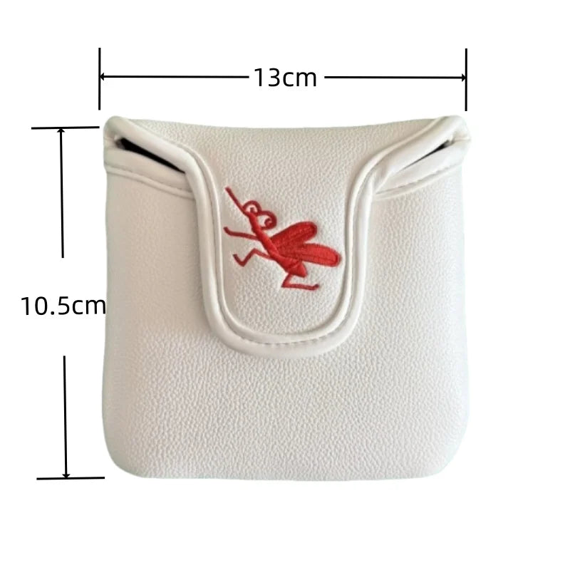 Golf Putter Head Cover Mallet Head Covers Golf Putter Head Protect Embroidery Square Headcovers For Spider Putter