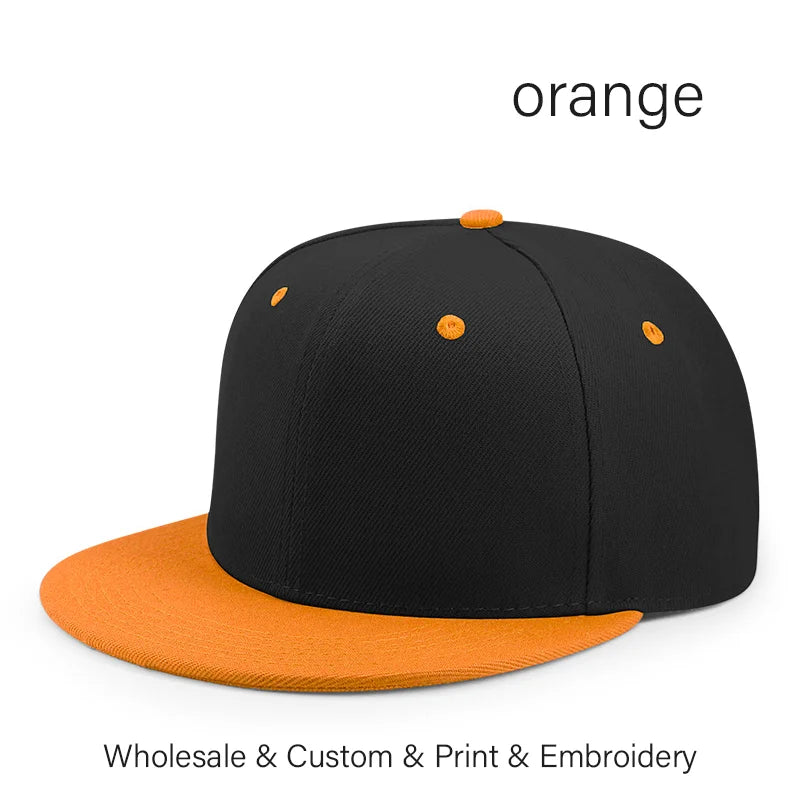 Custom Logo Hats High-quality Snapback Embroidery Design