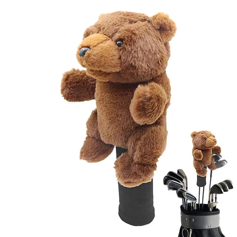 Golf Head Covers Cartoon Stuffed Animal