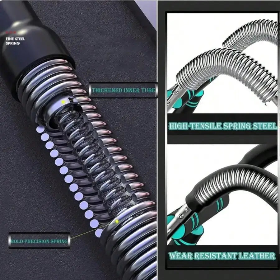 Adjustable Shaker Twister Arm Trainer for Chest & Forearm Workout Equipment, Home Fitness Strengthener for Arm Exercise