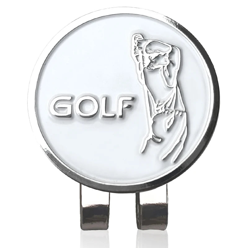 24 Kinds Different Design Golf Marker w Golf Hat Clip Clamp Golf Ball Mark animals wine cup plants shoes flag 1pcs