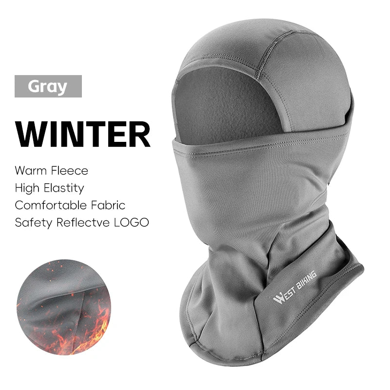Winter Face Mask Fleece Thermal Keep Warm Windproof