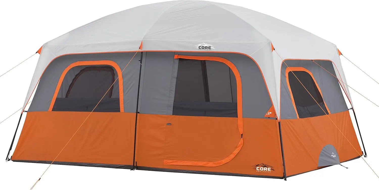 Tent for Large Family w/Multi Room Cabin for Car Camping & Outdoor Adventures