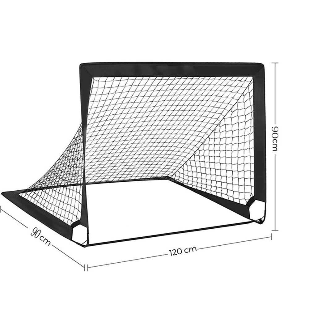 Soccer Goals for Backyard Set 2pcs Portable For Training