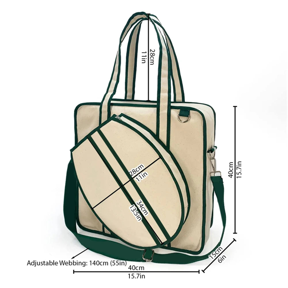 Tennis Racket - Pickleball Shoulder Bag Waterproof