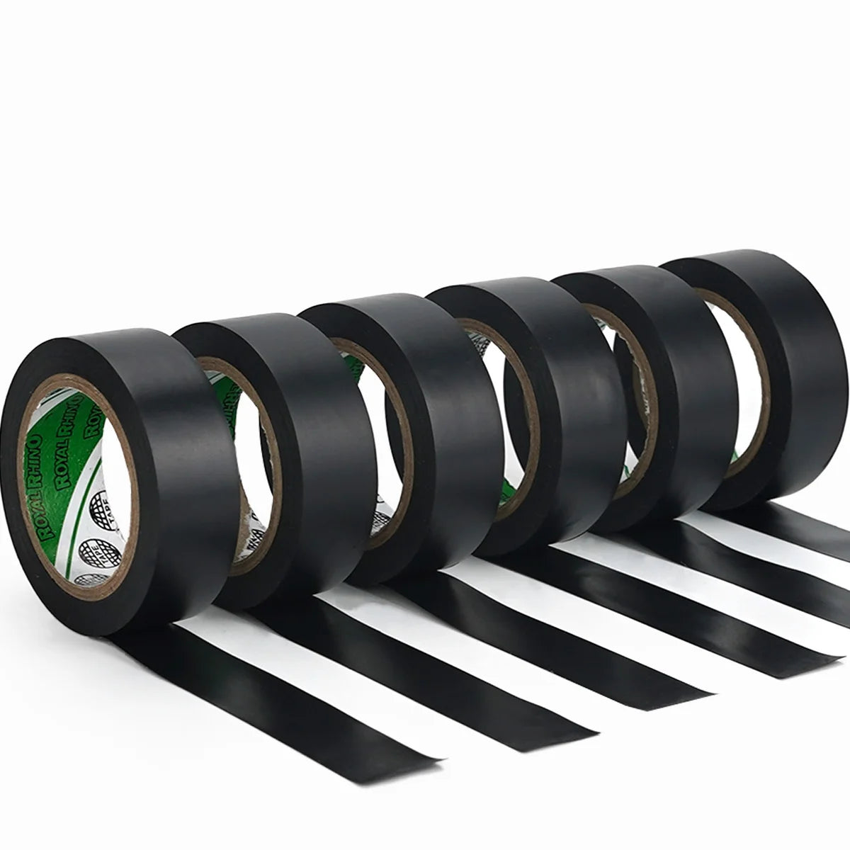 High-Temperature Resistant Black Rubber Electrical Tape -durable and soft insulating adhesive, used for industrial, household