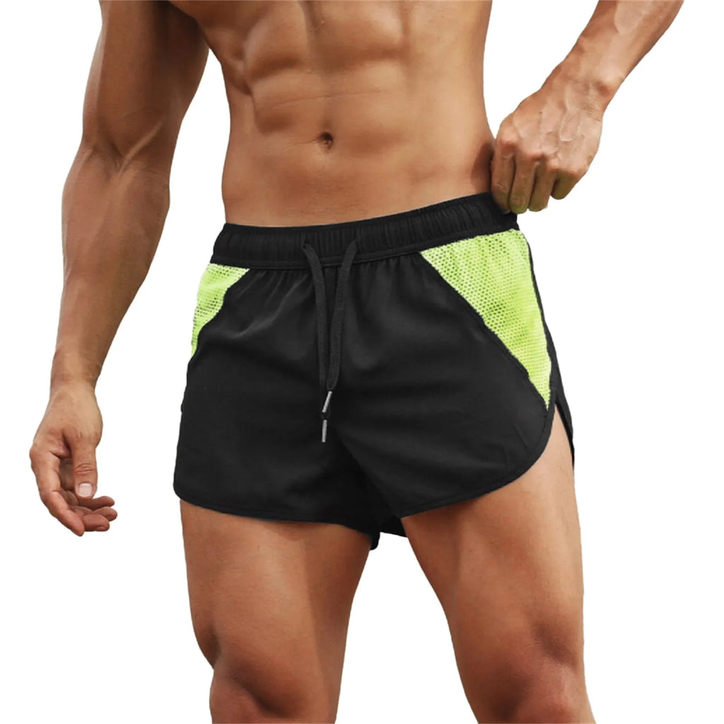Men's Mesh Workout Shorts with Drawstring