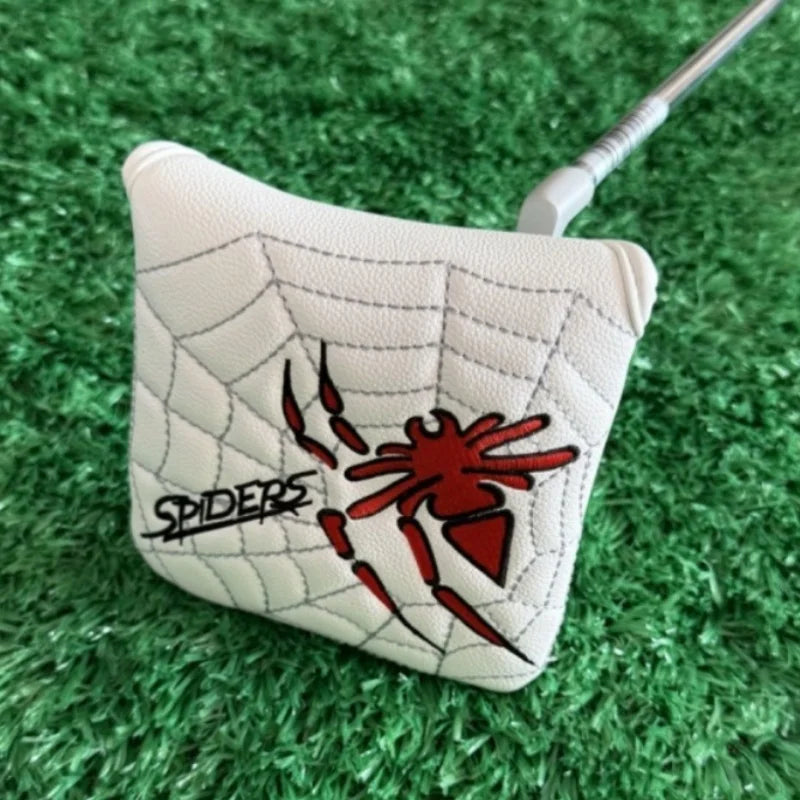 Golf Putter Head Cover Mallet Head Covers Golf Putter Head Protect Embroidery Square Headcovers For Spider Putter