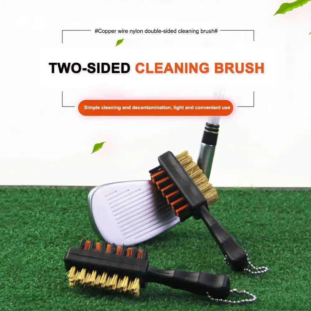 Double Sided Golf Club Groove Washing Brush