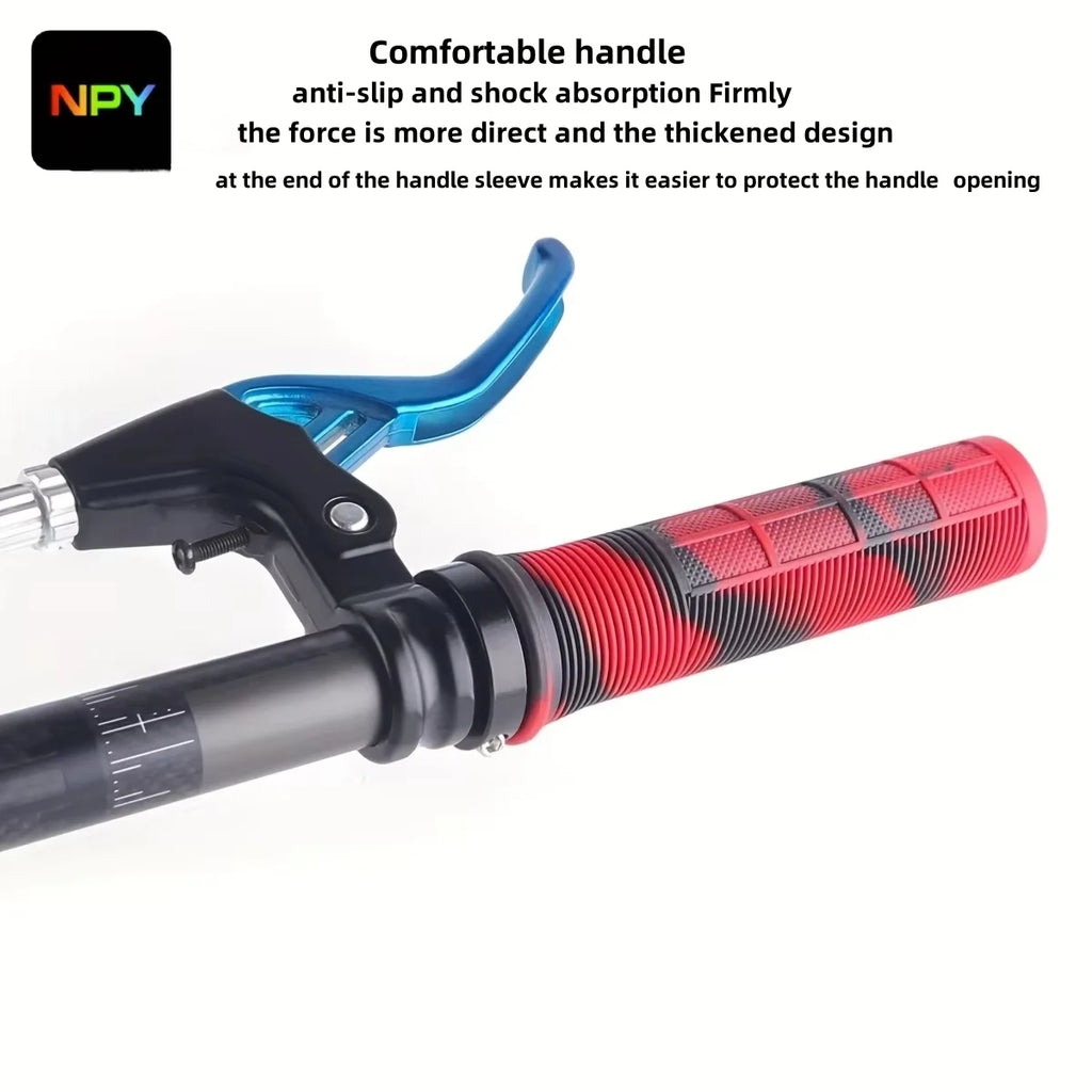 Bicycle Handles Rubber Lock-on Grip Non-slip
