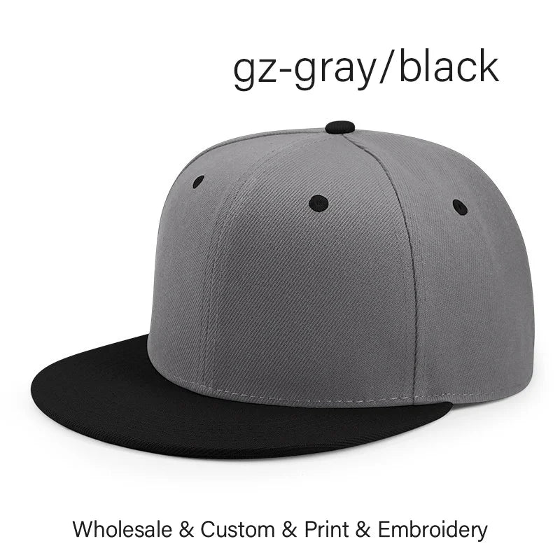 Custom Logo Hats High-quality Snapback Embroidery Design