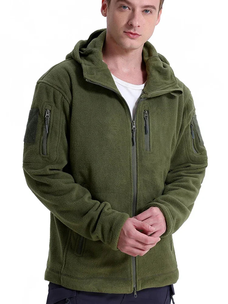 Men's Hunting Fleece Jacket Hiking - Hunting Outdoor