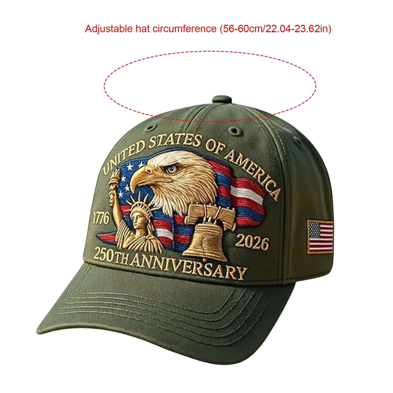 US 250th Anniversary Cap Adjustable