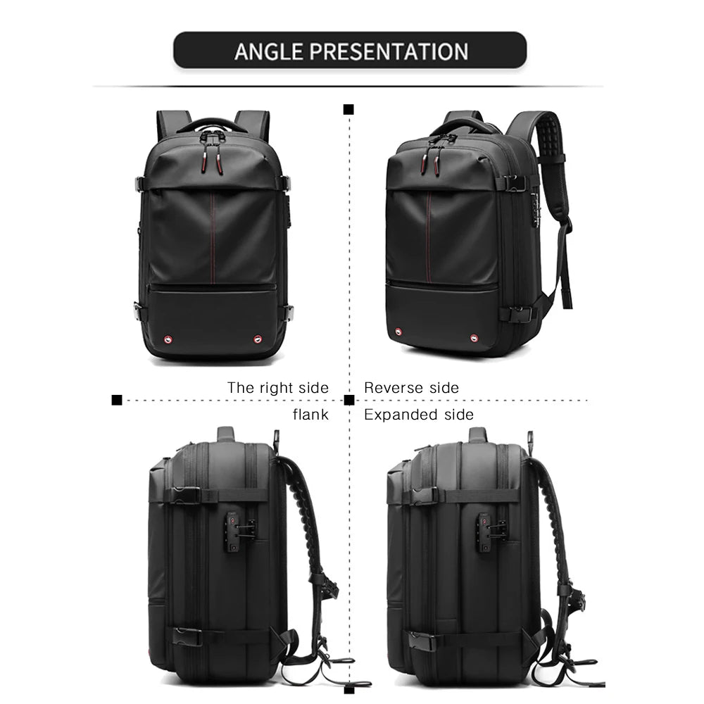 Travel Laptop Backpack Vacuum Compression