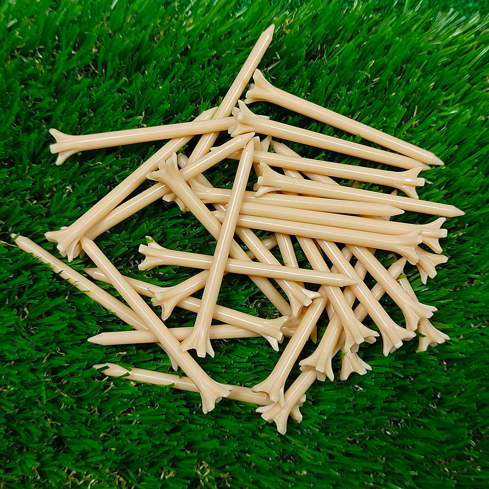 40 Pack Plastic Golf Tee Set 2-3/4'' Unbreakable