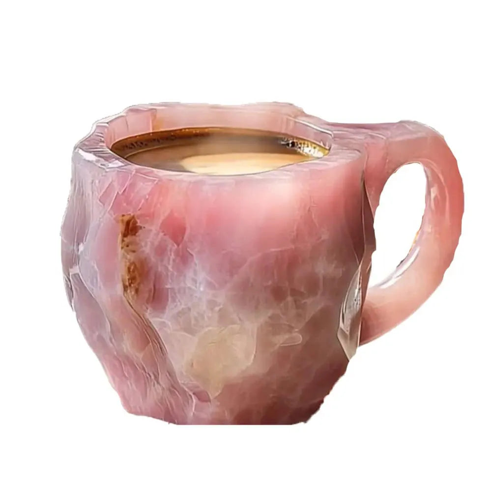 Mineral Colored Crystal Mug - Coffee Cup