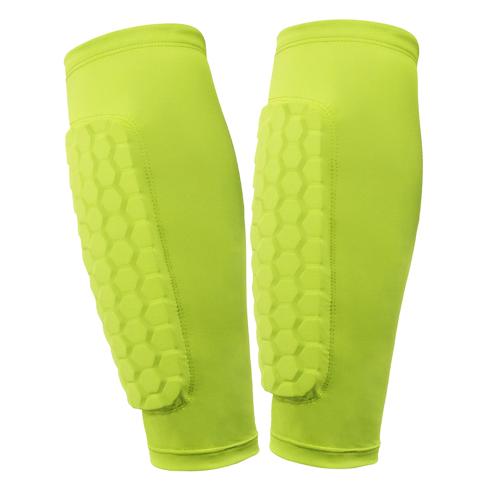 Shin Defender with Honeycomb Pads  - Leg Guard Sleeves for Boys Girls Men