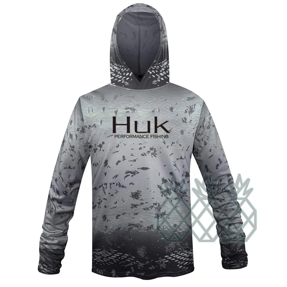 Fishing Hoodie Lightweight Breathable Fish Jersey Long Sleeve Performance Sweatshirt Men Quick Dry Dresses Maillot Casmia Pesca
