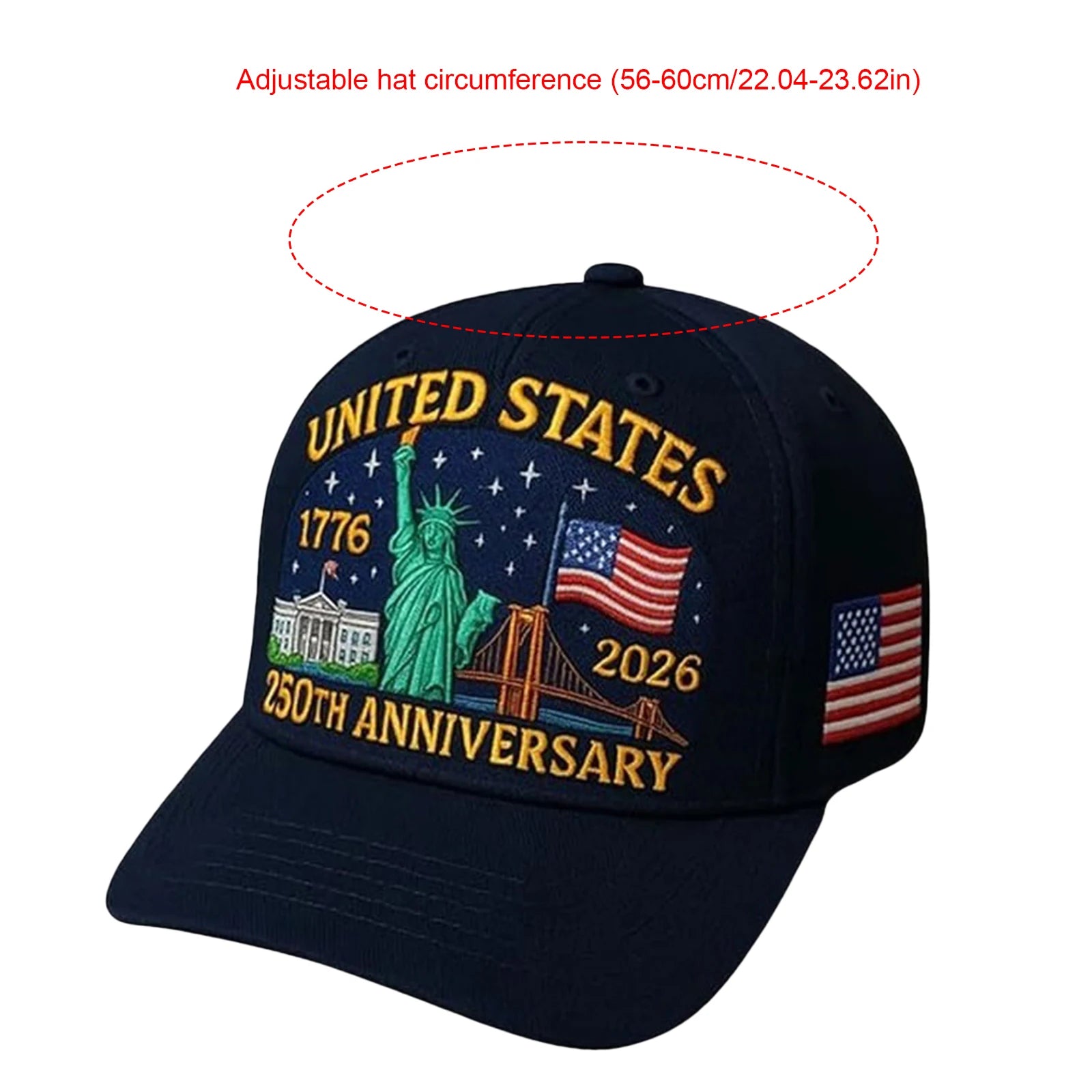 US 250th Anniversary Cap Adjustable
